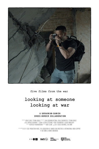 Movie poster for Looking at Someone Looking at War (2023)