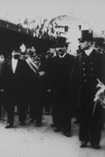 Movie poster for Le président après l’inauguration du monument de Paul Baudry (1897)