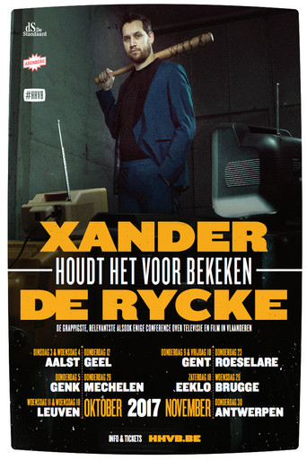 Movie poster for Xander De Rycke: Houdt Het Voor Bekeken 2016-2017 (2017)