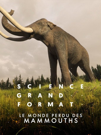 Movie poster for Le monde perdu des mammouths (2022)