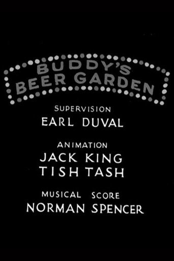 Movie poster for Buddy's Beer Garden (1933)