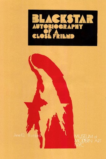 Movie poster for Blackstar: Autobiography of a Close Friend (1976)