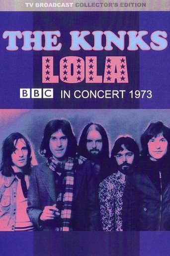 Movie poster for The Kinks In Concert (1973)