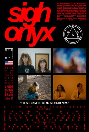 SIGH ONYX poster