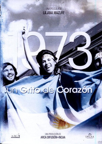 Movie poster for 1973, un grito del corazón (2008)