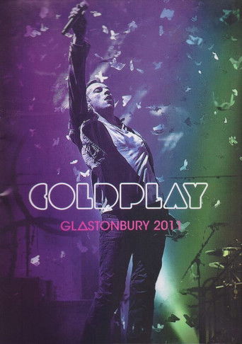 Coldplay Live At Glastonbury 2011 poster