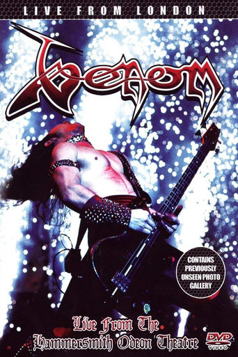 Movie poster for Venom: Live in London (2005)