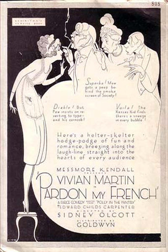 Movie poster for Pardon My French (1921)