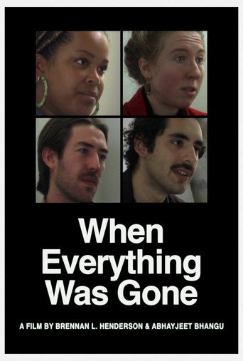 Movie poster for When Everything Was Gone (2025)