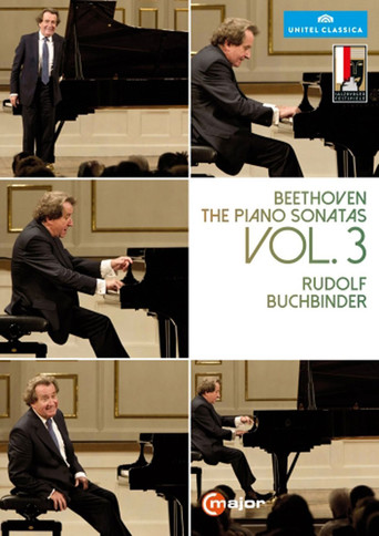 Movie poster for Beethoven Piano Sonatas Vol. 3 (2016)