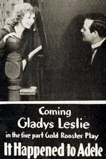 Movie poster for It Happened to Adele (1917)