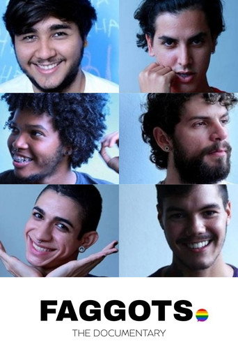 Movie poster for Faggots, The Documentary (2016)