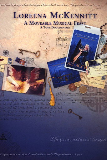 Movie poster for Loreena McKennitt:  A Moveable  Musical Feast (2008)