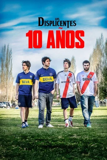 Movie poster for Los Displicentes: 10 años (2025)