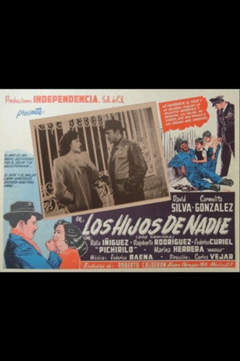 Movie poster for Los hijos de nadie (1952)
