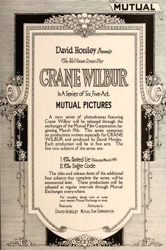 Movie poster for The Painted Lie (1917)