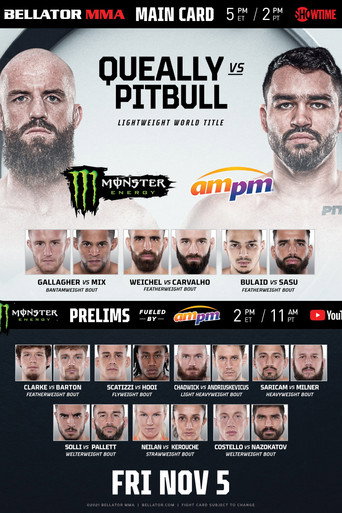 Movie poster for Bellator 270: Queally vs. Pitbull 2 (2021)