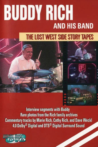 Movie poster for Buddy Rich And His Band - The Lost West Side Story Tapes (2002)