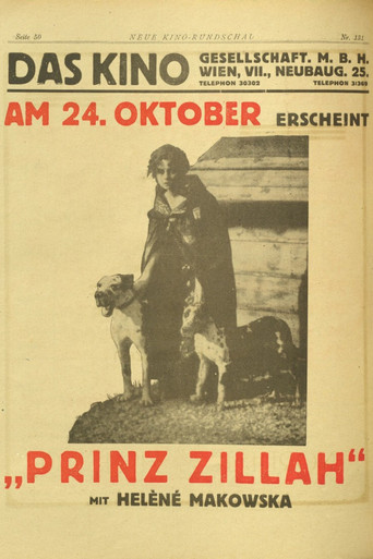 Movie poster for Il principe Zilah (1919)