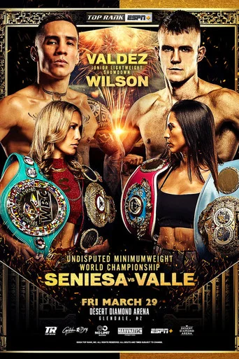 Movie poster for Oscar Valdez vs. Liam Wilson (2024)