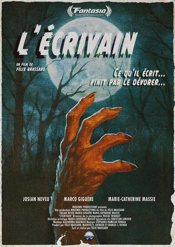 Movie poster for L'écrivain (2025)