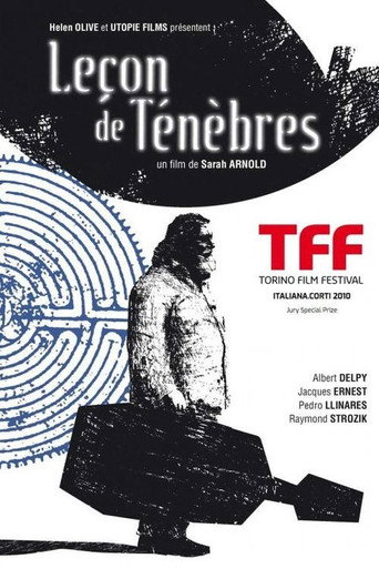 Movie poster for Leçon de ténèbres (2010)