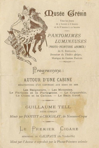 Movie poster for Le premier cigare (1897)
