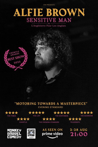 Movie poster for Alfie Brown: Sensitive Man (2022)