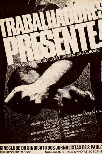 Movie poster for Trabalhadores: Presente! (1979)