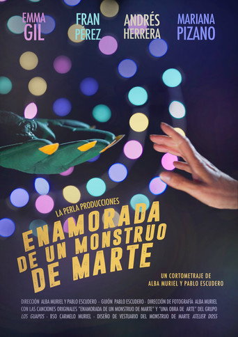 Movie poster for In love with a monster from Mars