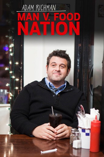 Series poster for Man v. Food Nation (2011)
