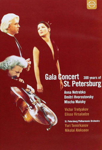 Movie poster for Gala Concert: 300 Years of St. Petersburg (2003)
