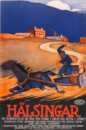 Movie poster for The People of Hälsingland (1923)