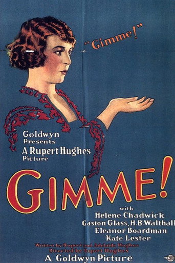 Movie poster for Gimme (1923)