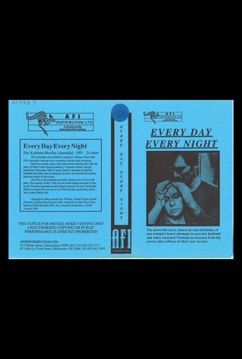 Movie poster for Every Day, Every Night (1985)