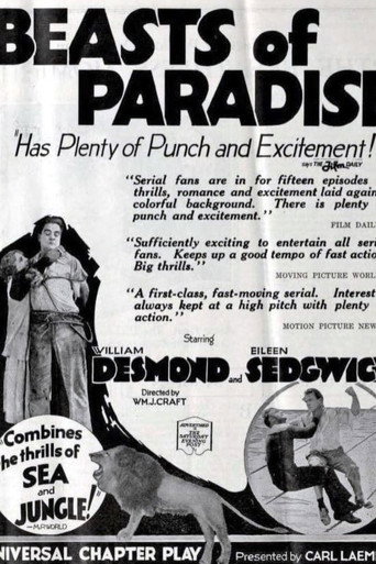 Movie poster for Beasts of Paradise (1923)