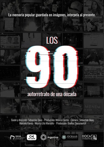 Movie poster for Los 90, autorretrato de una década (2023)