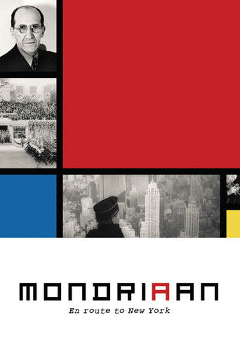 Mondria(a)n, en route to New York poster