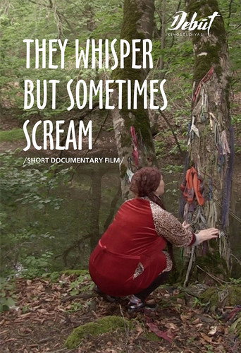 Movie poster for They Whisper But Sometimes Scream (2020)