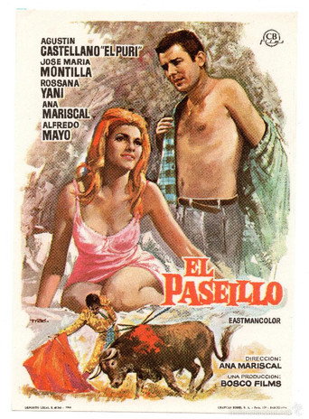 Movie poster for El paseíllo (1968)