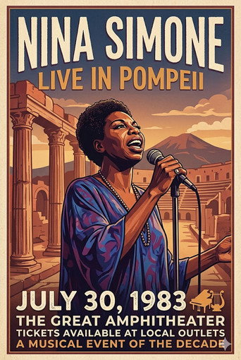 Movie poster for Nina Simone - Live in Pompeii (1983)