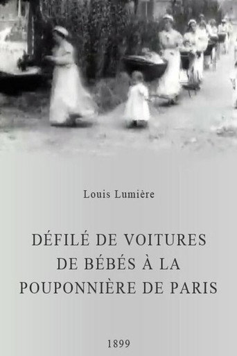 Movie poster for Procession of Baby Carriages at a Paris Nursery (1899)