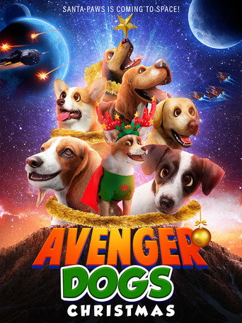 Movie poster for Avenger Dogs Christmas (2020)