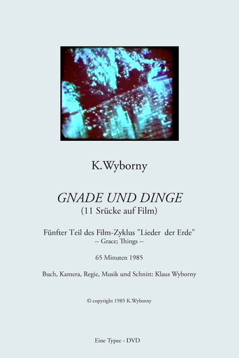 Movie poster for Grace, Things (Song of the Earth Part 5) (1985)