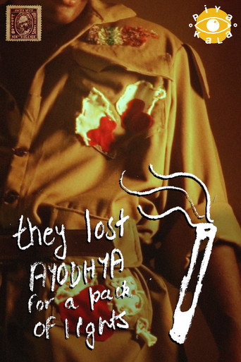 Movie poster for They lost Ayodhya for a pack of Lights (2025)