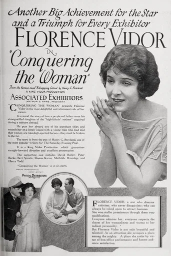 Movie poster for Conquering the Woman (1922)