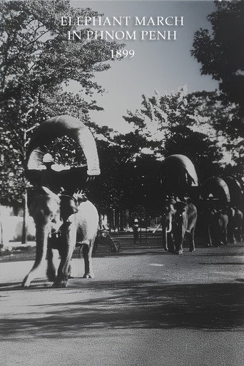 Movie poster for Elephant March in Phnom Penh (1899)