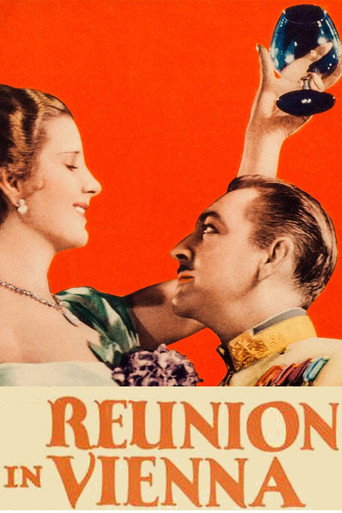 Movie poster for Reunion in Vienna (1933)