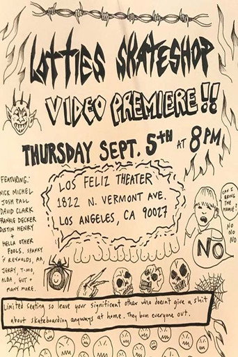 Lotties Skateshop Must Be Stopped poster