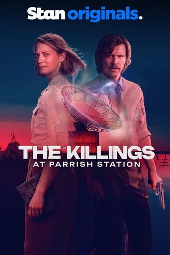 Series poster for The Killings at Parrish Station (2026)